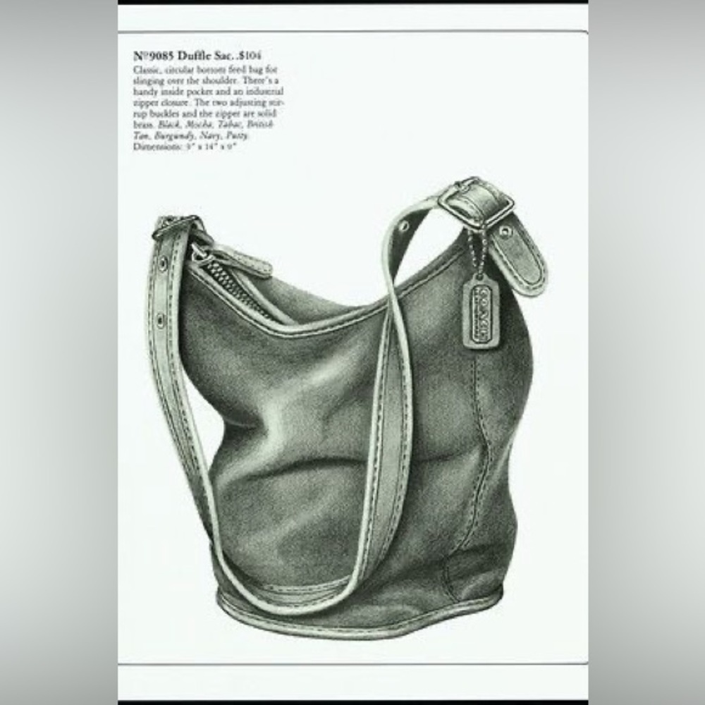 Vintage Coach Duffle Sac 9085 - Picture 10 of 10